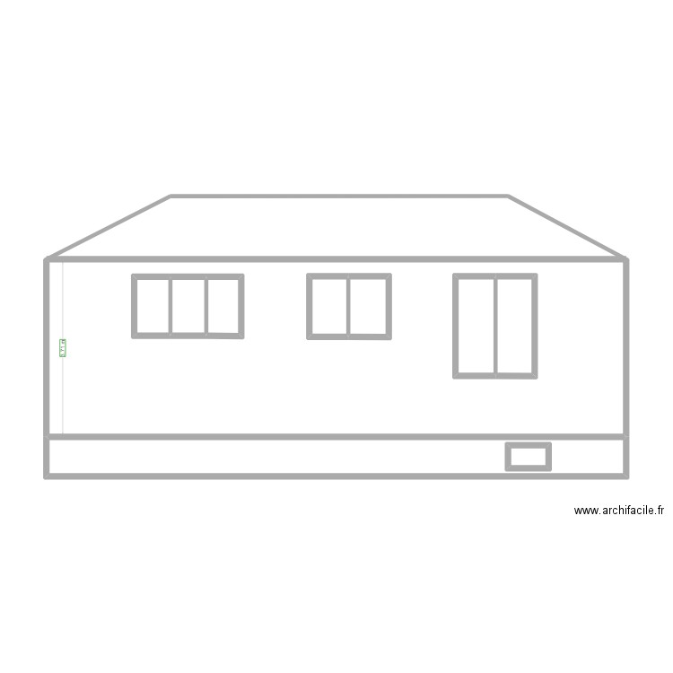 Plan face 2. Plan de 0 pièce et 0 m2
