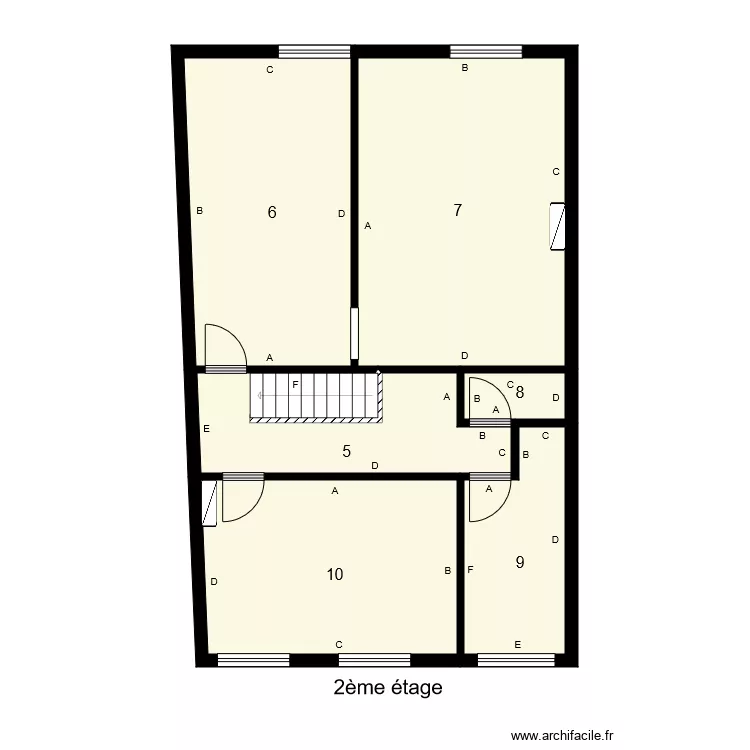 184763 LALEVEE Plomb. Plan de 