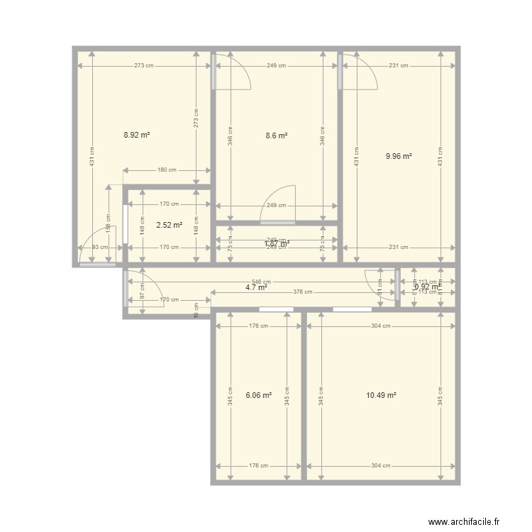 Dubard 2. Plan de 0 pièce et 0 m2