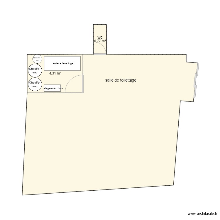 nouveau salon 2. Plan de 0 pièce et 0 m2