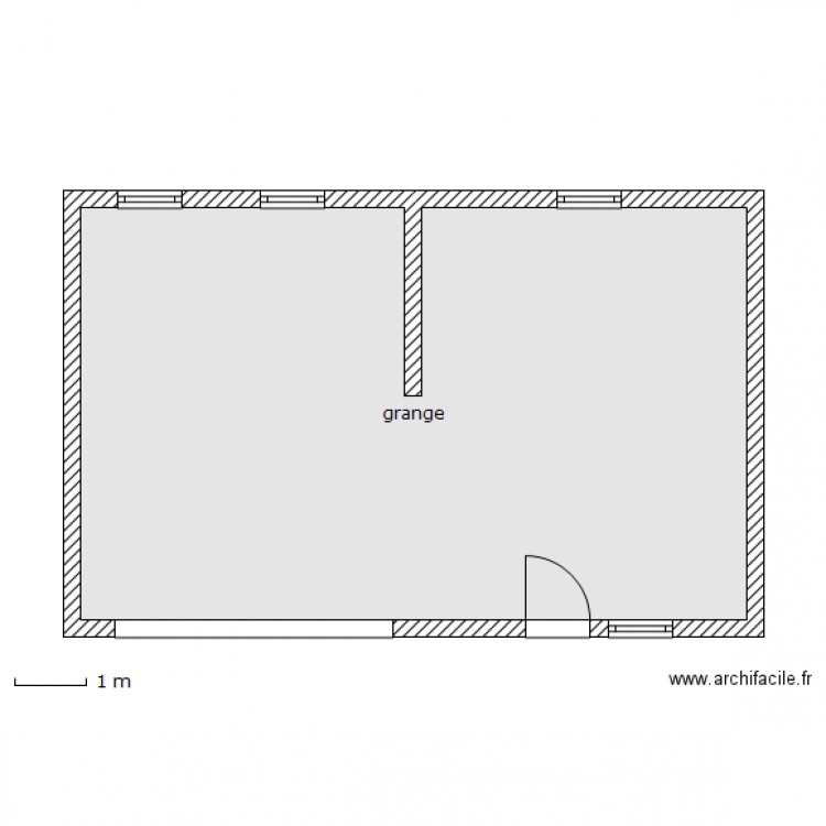 hambucken grange. Plan de 0 pièce et 0 m2