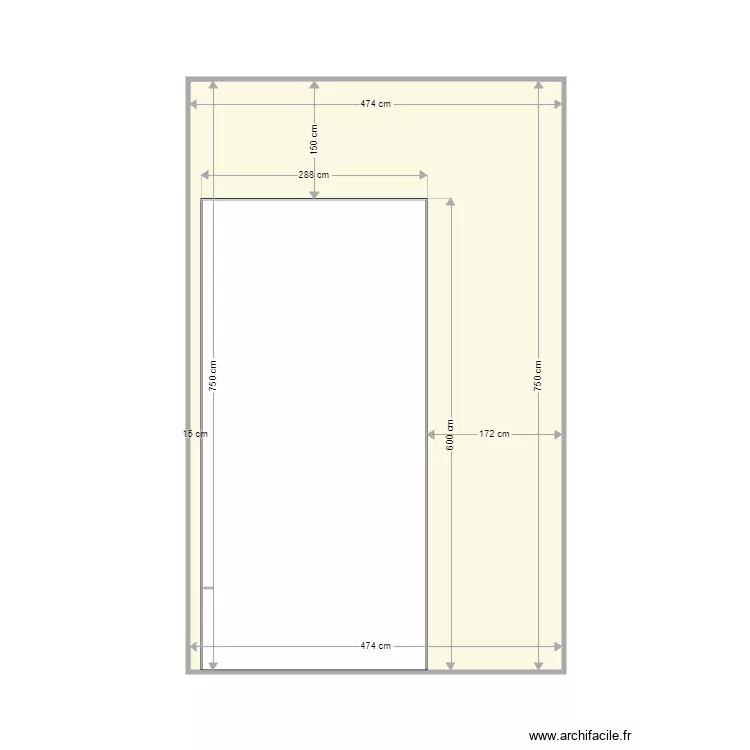 wall 12 door X 3. Plan de 