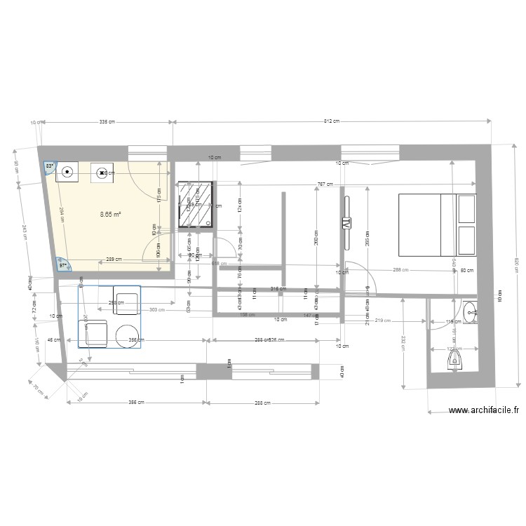 ben 8. Plan de 0 pièce et 0 m2