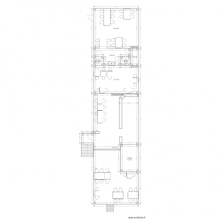 LA CREUSILLE RESTAURANT. Plan de 0 pièce et 0 m2