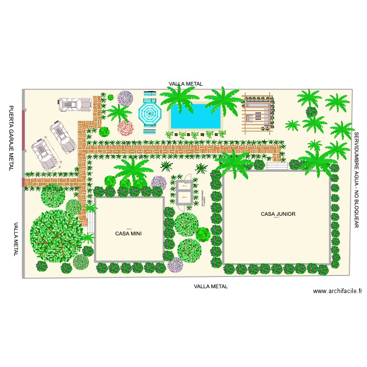 LOTE C Junior + Mini 2. Plan de 5 pièces et 1131 m2