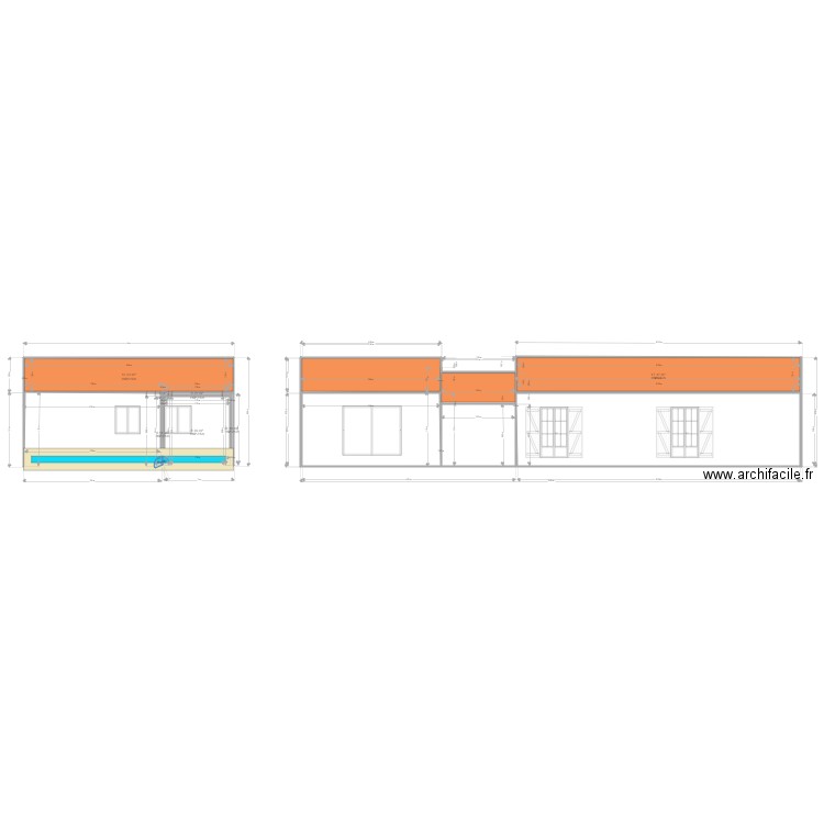 maison gareoult  agrandissement  10 1010. Plan de 0 pièce et 0 m2