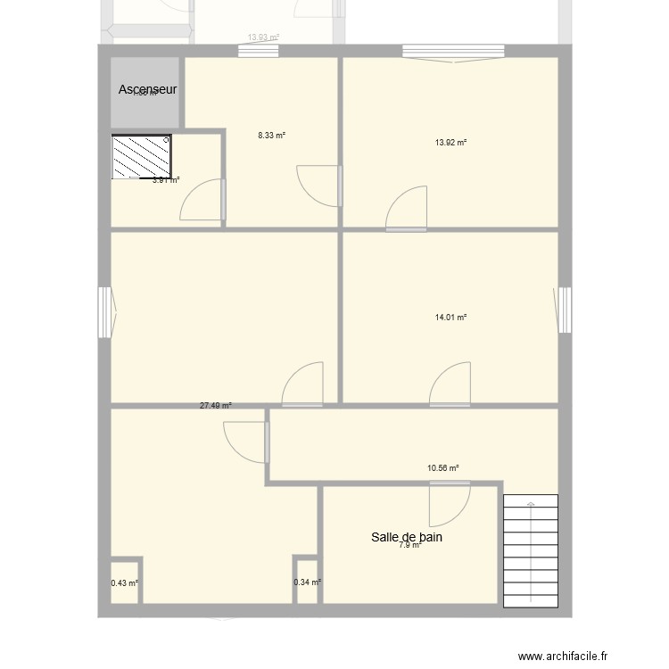 Distexhe. Plan de 0 pièce et 0 m2