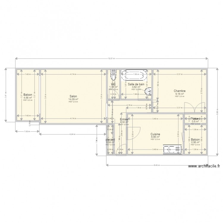 ALLEXANDRE. Plan de 0 pièce et 0 m2