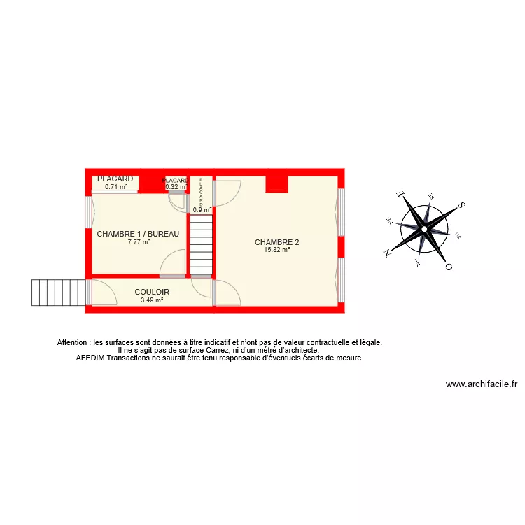 BI 6621 ETAGE 1 M. Plan de 