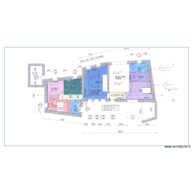 FERLAY Etage. Plan de 0 pièce et 0 m2