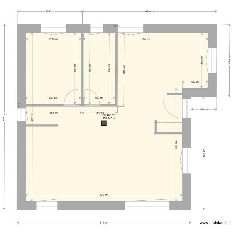 Plan Sarah4. Plan de 0 pièce et 0 m2