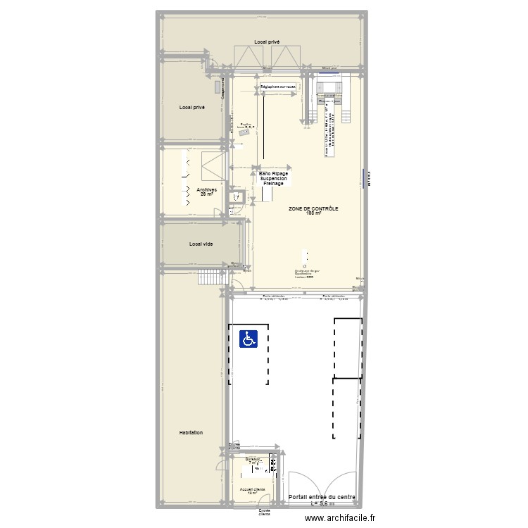 CCT VL  CONTRÔLE TECHNIQUE PAU PYRENÉES  PAU. Plan de 0 pièce et 0 m2