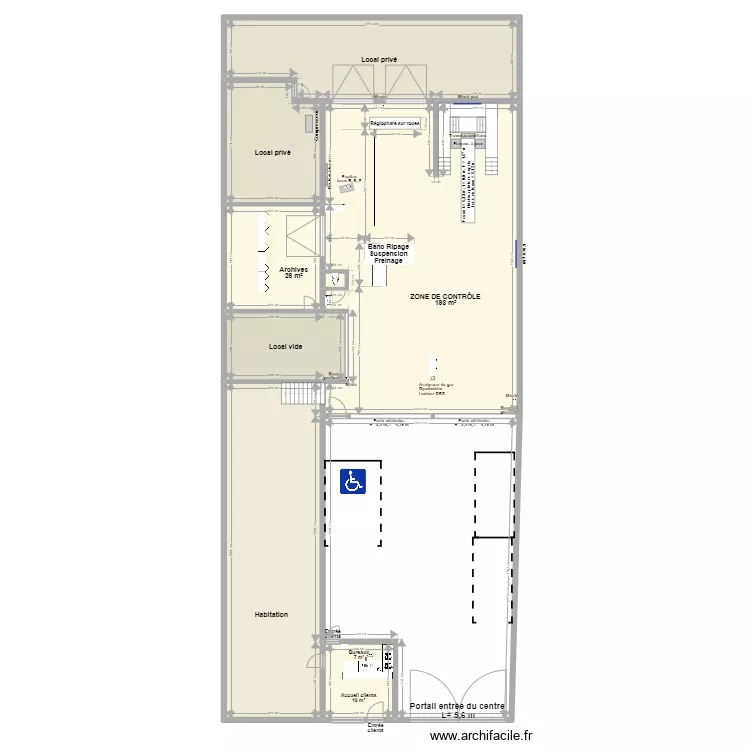 CCT VL  CONTR&Ocirc;LE TECHNIQUE PAU PYREN&Eacute;ES  PAU. Plan de 