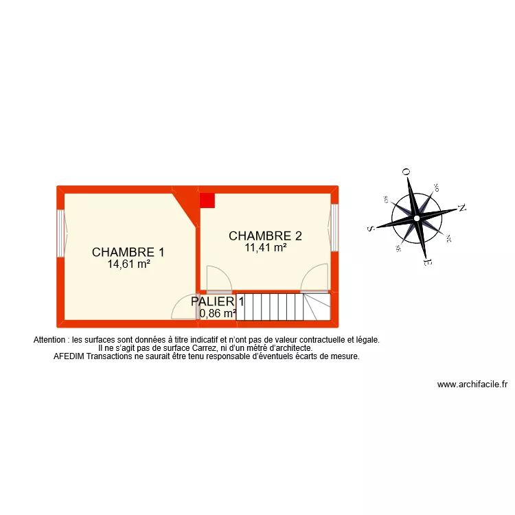 BI 6625 ETAGE 1. Plan de 