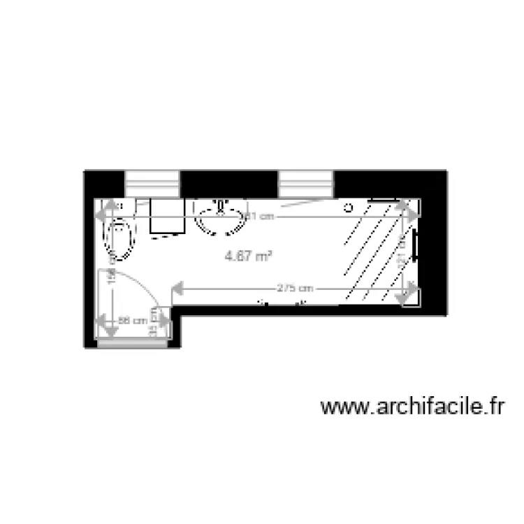 sacchetti. Plan de 