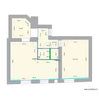 01 Levallois Plan projet Cloisons Plafonds