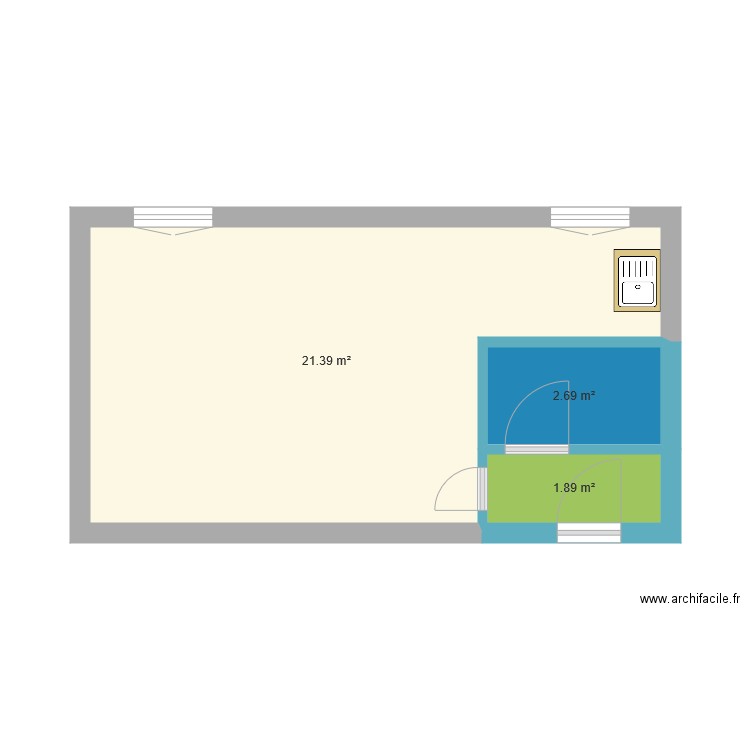 projet 1. Plan de 0 pièce et 0 m2