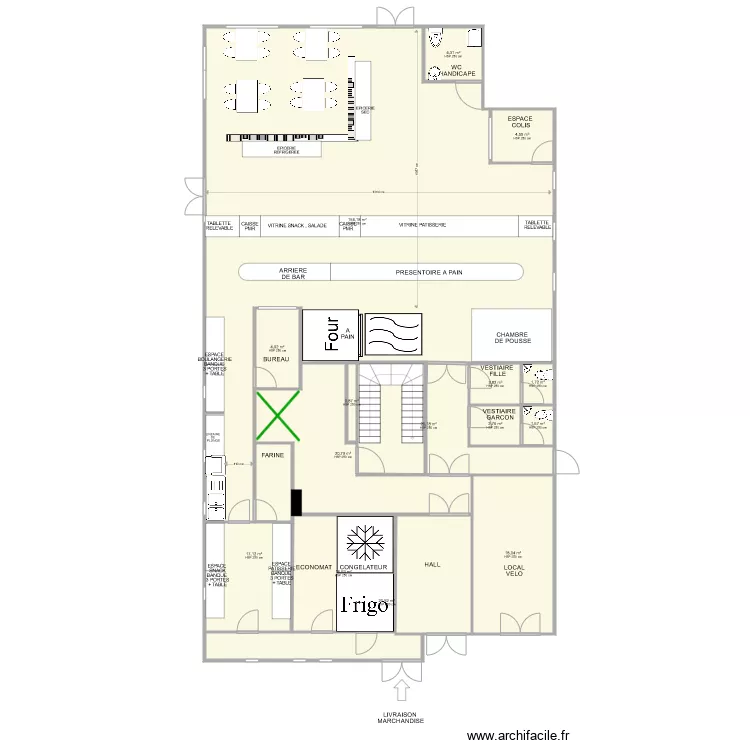 plan boulangerie bourguignon. Plan de 