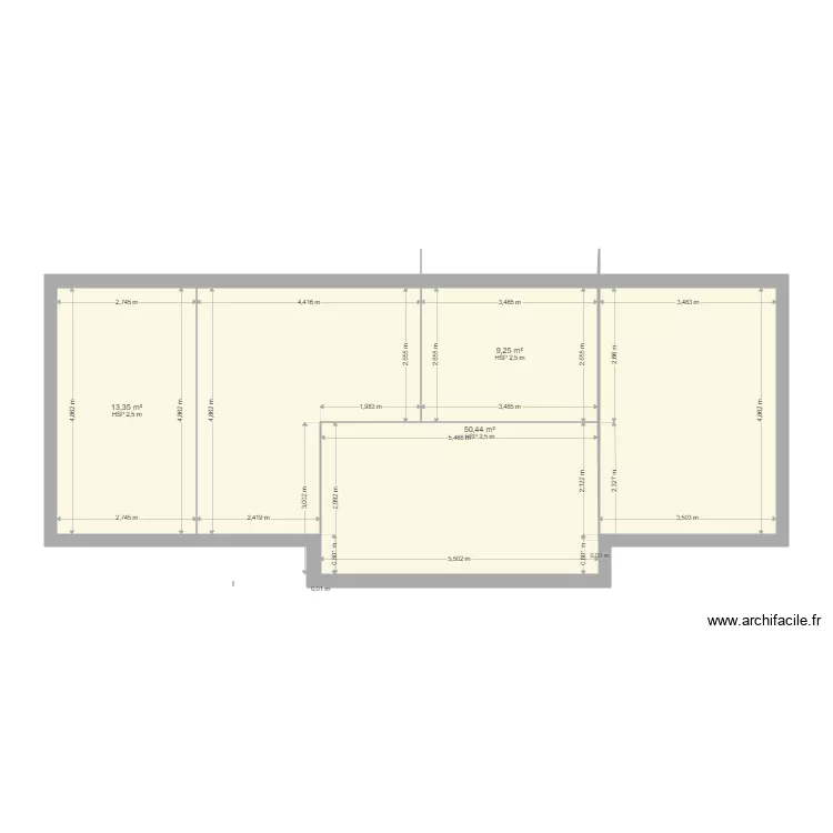 maisonnette 1. Plan de 