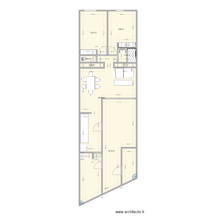 LUKOS Cassita. Plan de 0 pièce et 0 m2