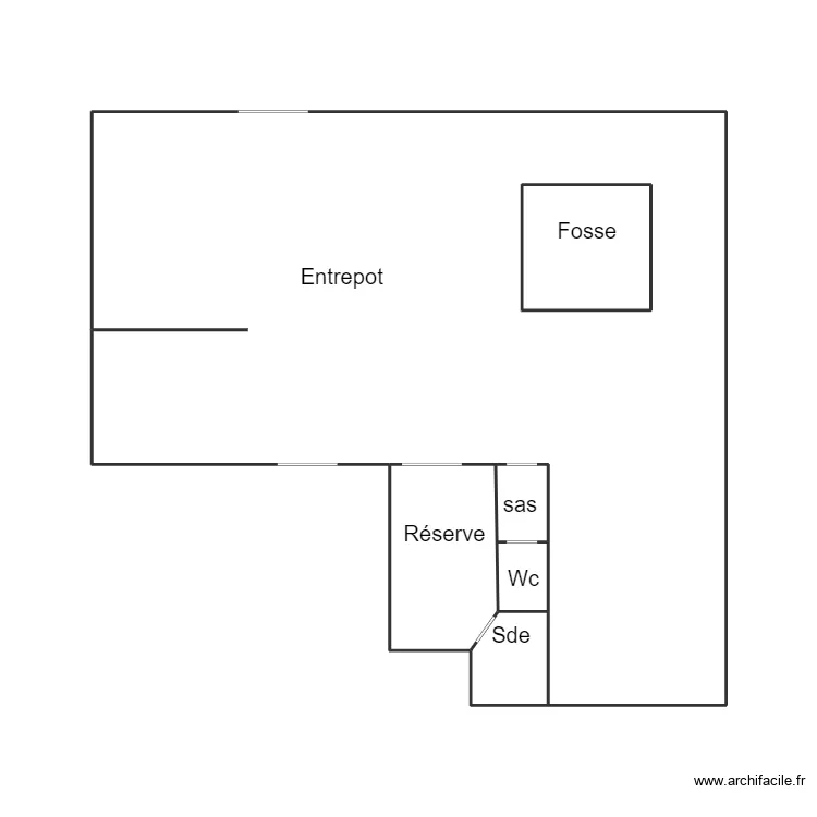 CONCARNEAU PASGRIMAUD LOT 2. Plan de 