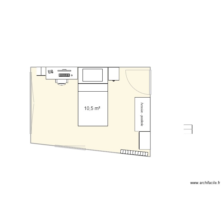 Chambre Ethann version Ethann. Plan de 0 pièce et 0 m2
