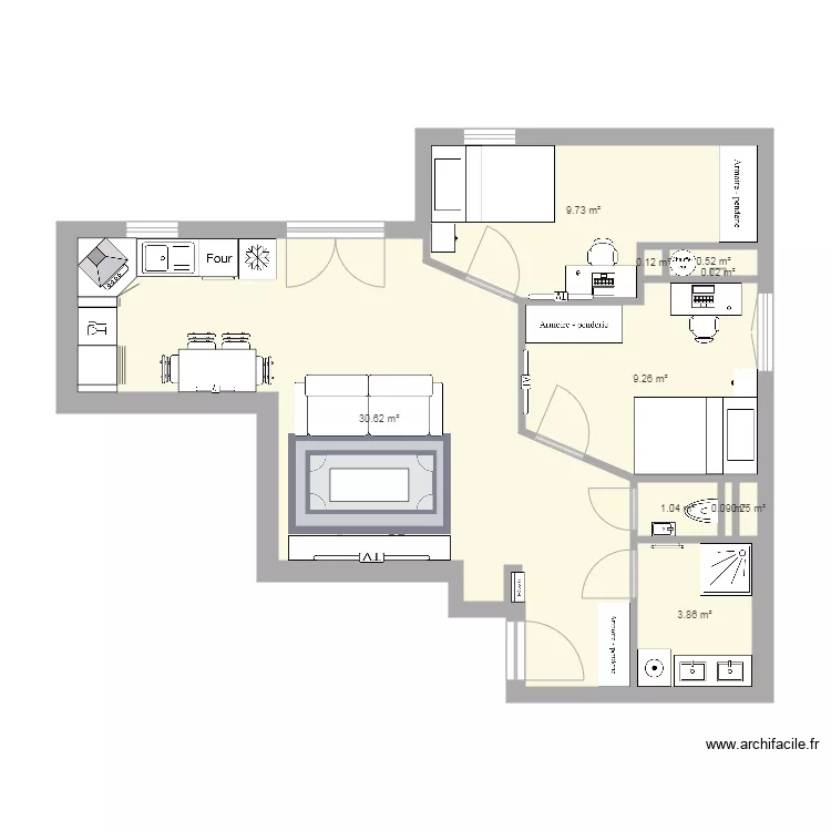 Perrignier id&eacute;e 3. Plan de 