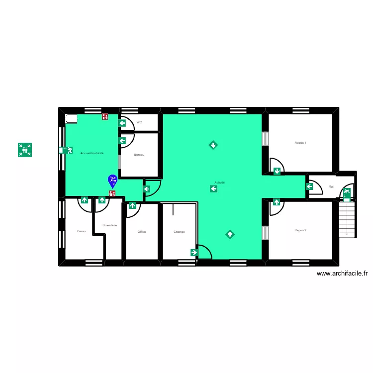 Valenton projet Jordan evac 2. Plan de Valenton projet Jordan evac 2. Plan de