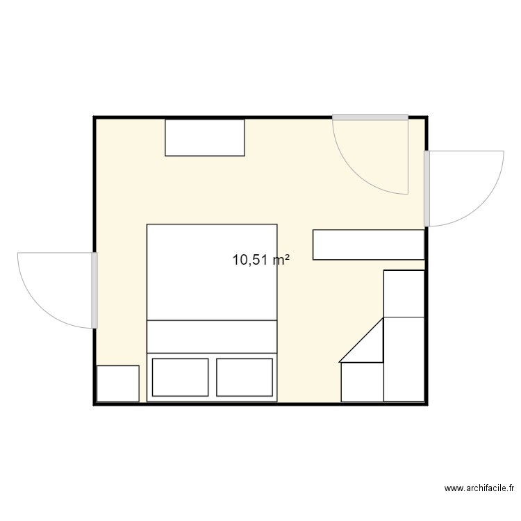 appartement. Plan de 0 pièce et 0 m2