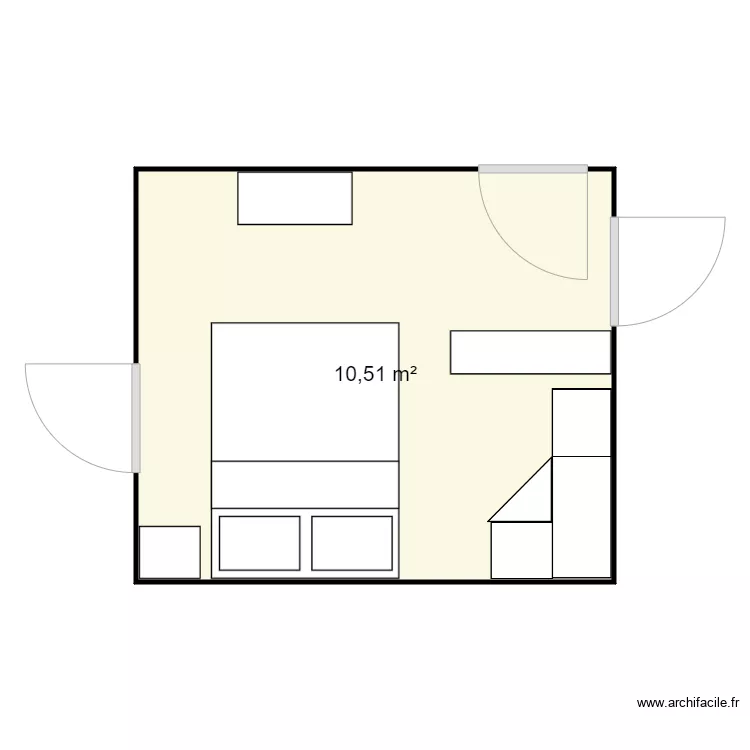 appartement. Plan de 