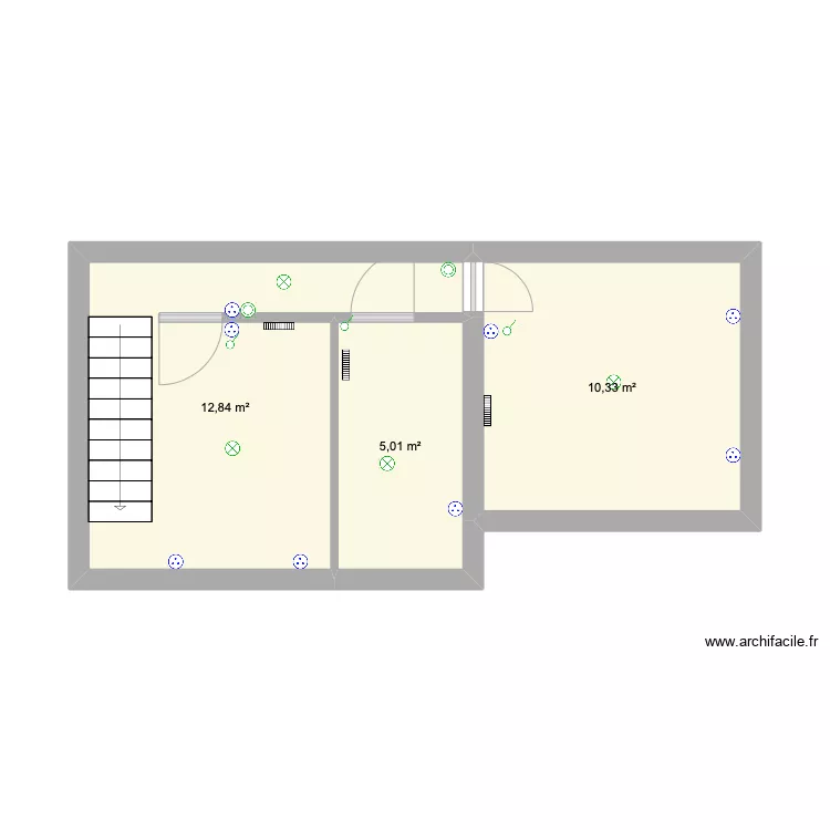 Lecarpentier &eacute;tage. Plan de 