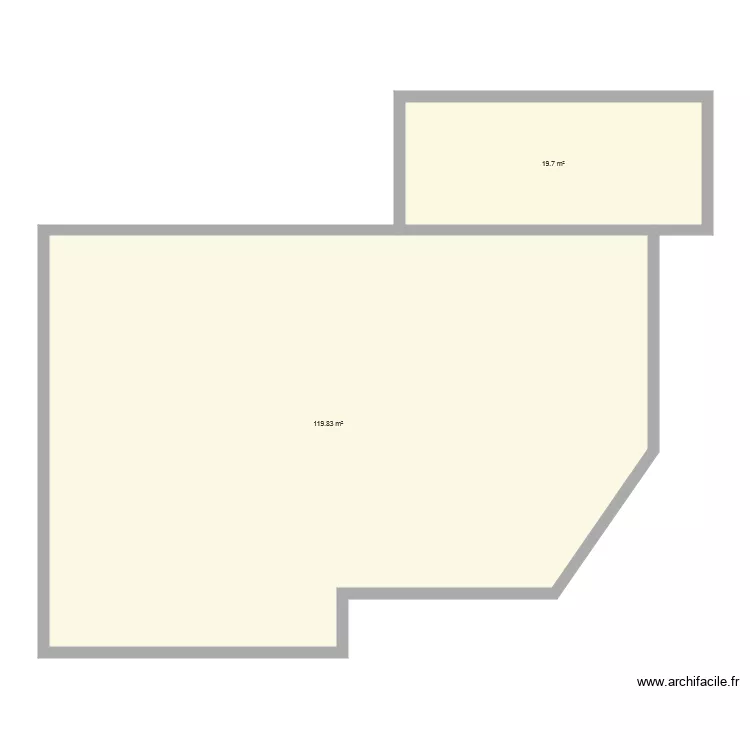 Maison Landry. Plan de 