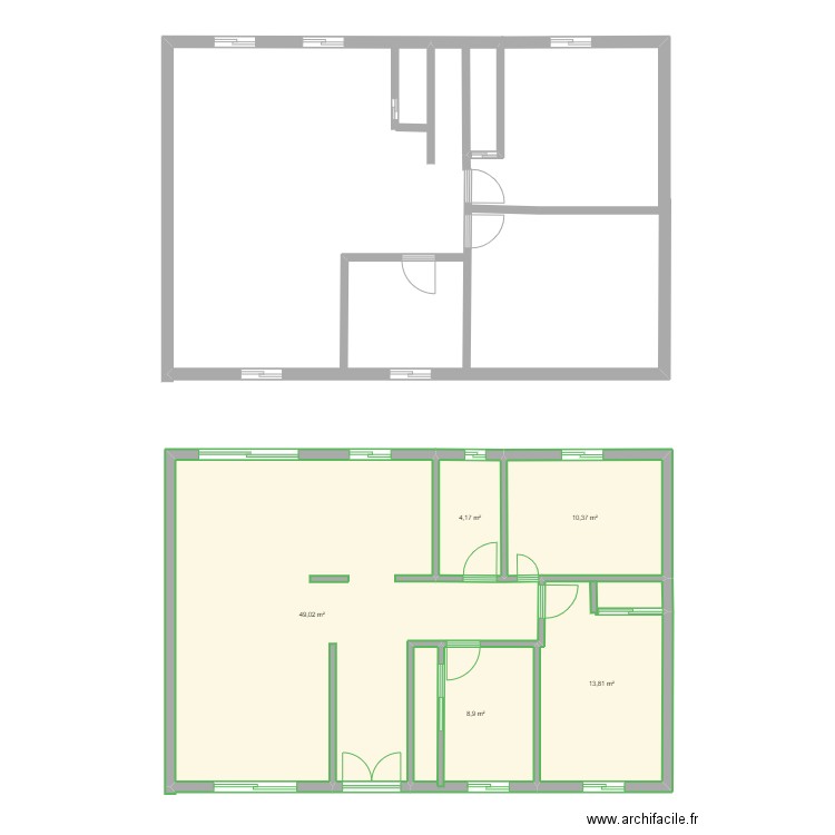 limoousin. Plan de 0 pièce et 0 m2