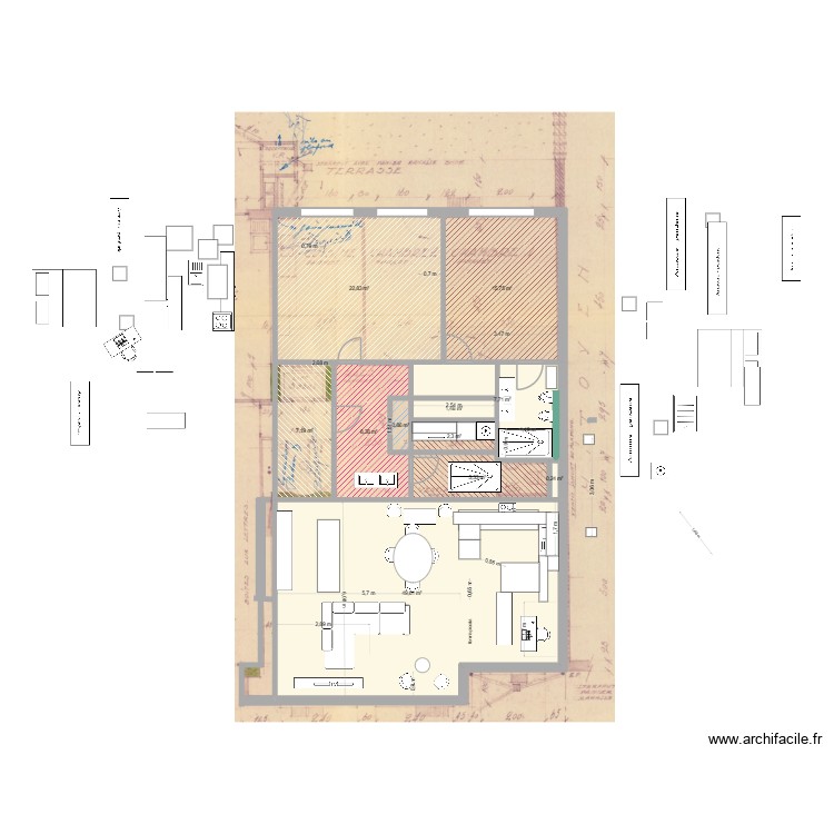 greco_openspace. Plan de 0 pièce et 0 m2