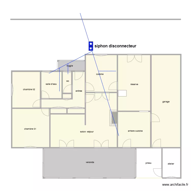 chabert ass. Plan de 17  et 168 m²