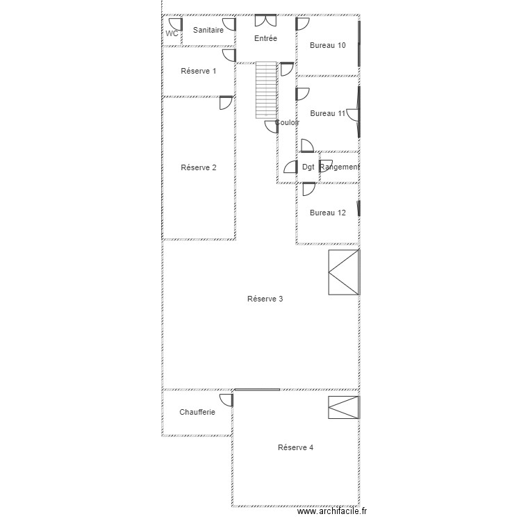 Pozzi rdc. Plan de 0 pièce et 0 m2