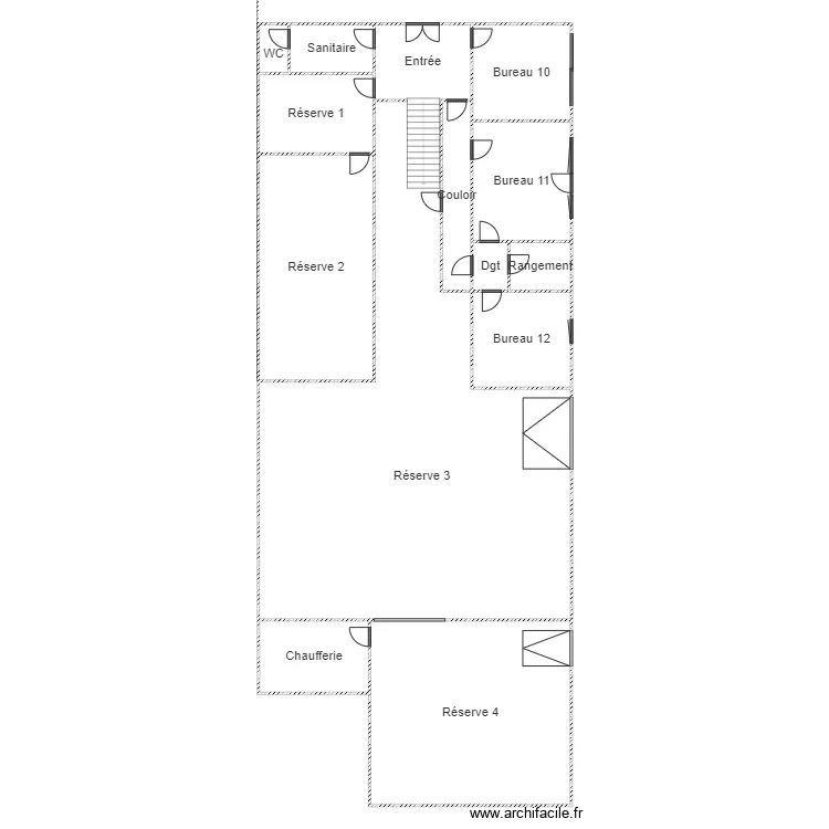 Pozzi rdc. Plan de Pozzi rdc. Plan de