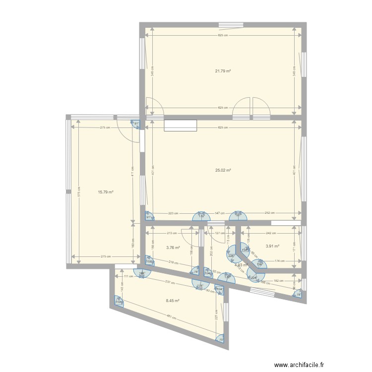 Bail. Plan de 0 pièce et 0 m2