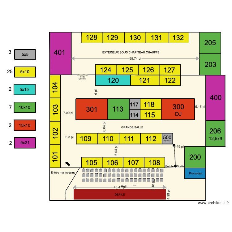 Plan Marigae et moi 2019. Plan de 0 pièce et 0 m2