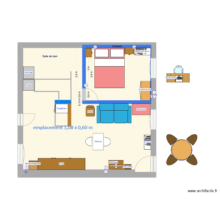 Le Lude V3. Plan de 0 pièce et 0 m2
