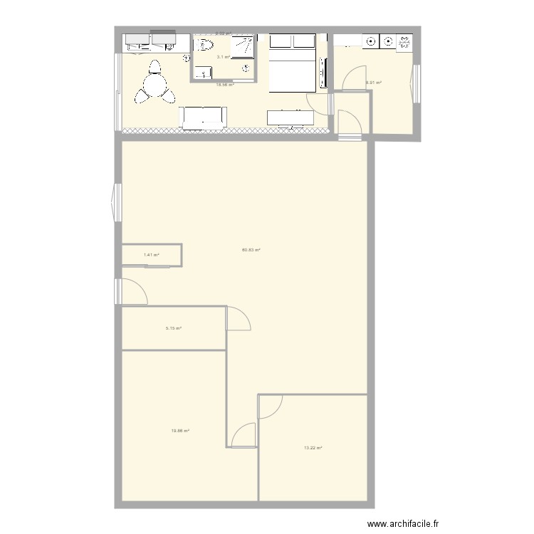 chambre hotes 2. Plan de 0 pièce et 0 m2