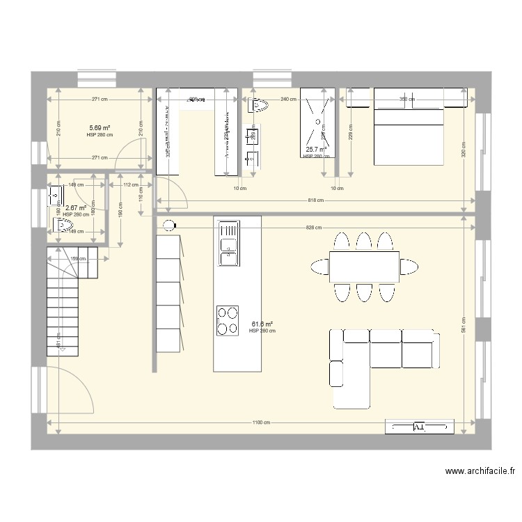 Hernes 1. Plan de 0 pièce et 0 m2