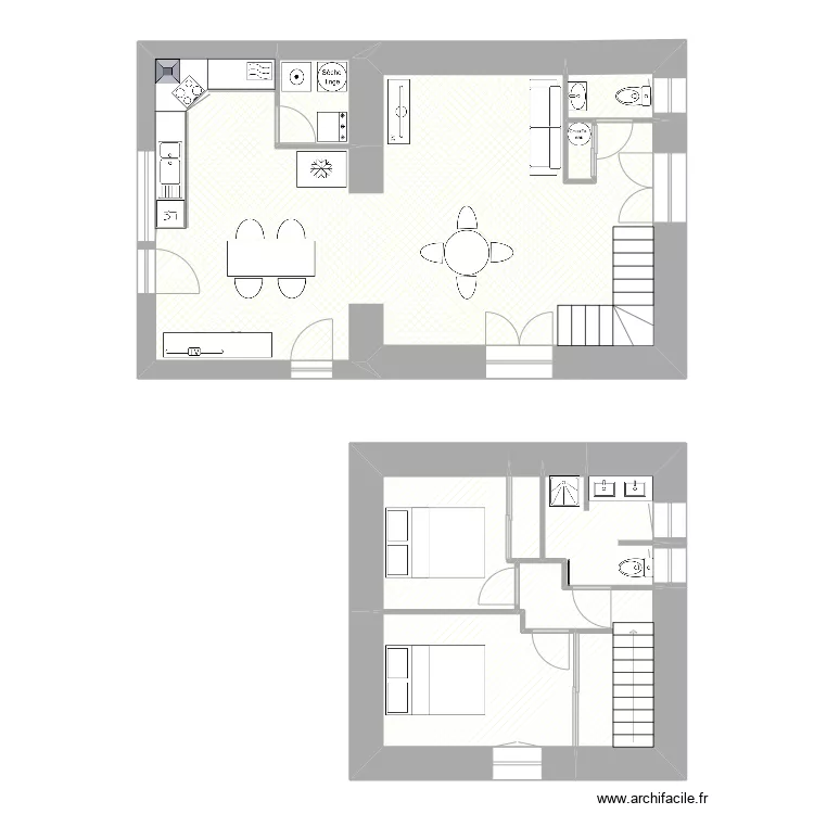 plan maison mamie Denise 2. Plan de plan maison mamie Denise 2. Plan de