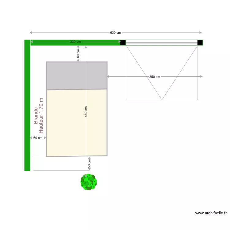 ENTREE MAISON 2. Plan de 