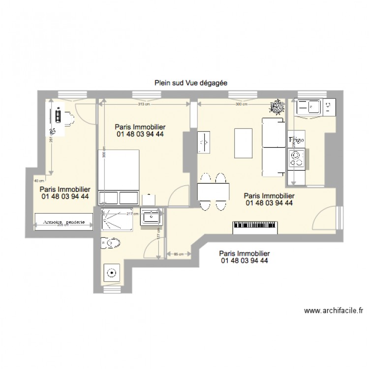 67 CHABROL. Plan de 0 pièce et 0 m2