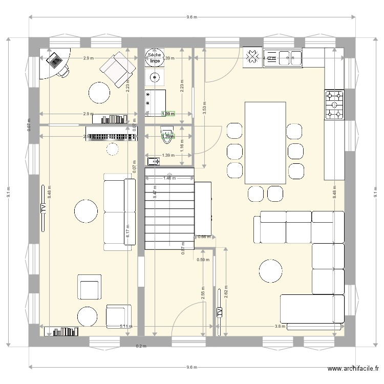 plan devoir 4 def. Plan de 0 pièce et 0 m2