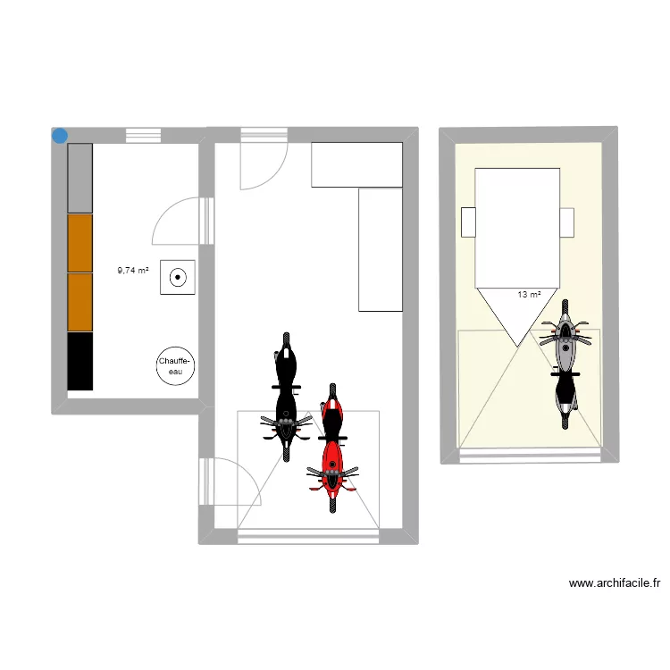 Maison Thionville. Plan de 
