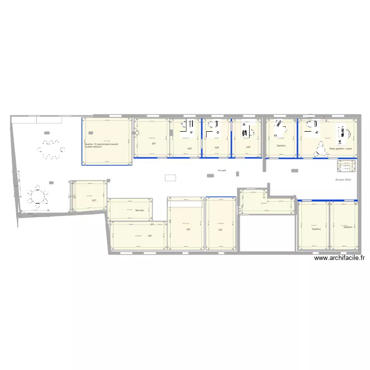 TPNA Niort gpe 1. Plan de 