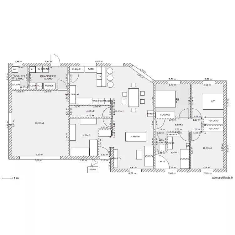 PLANfin grand bis. Plan de PLANfin grand bis. Plan de