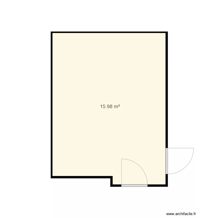 LABORATOIRE BOUCHERIE. Plan de 
